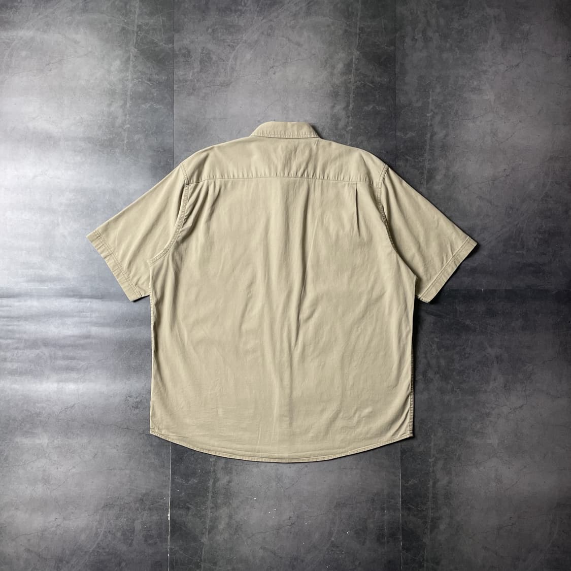 WRANGLER 랭글러 빈티지 베이지 플랩포켓 반팔 셔츠 A00759 상품이미지7