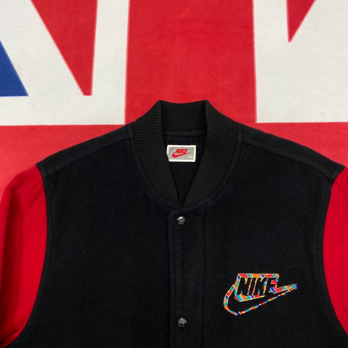 90s 나이키에어 울 바시티자켓 100 상품이미지2