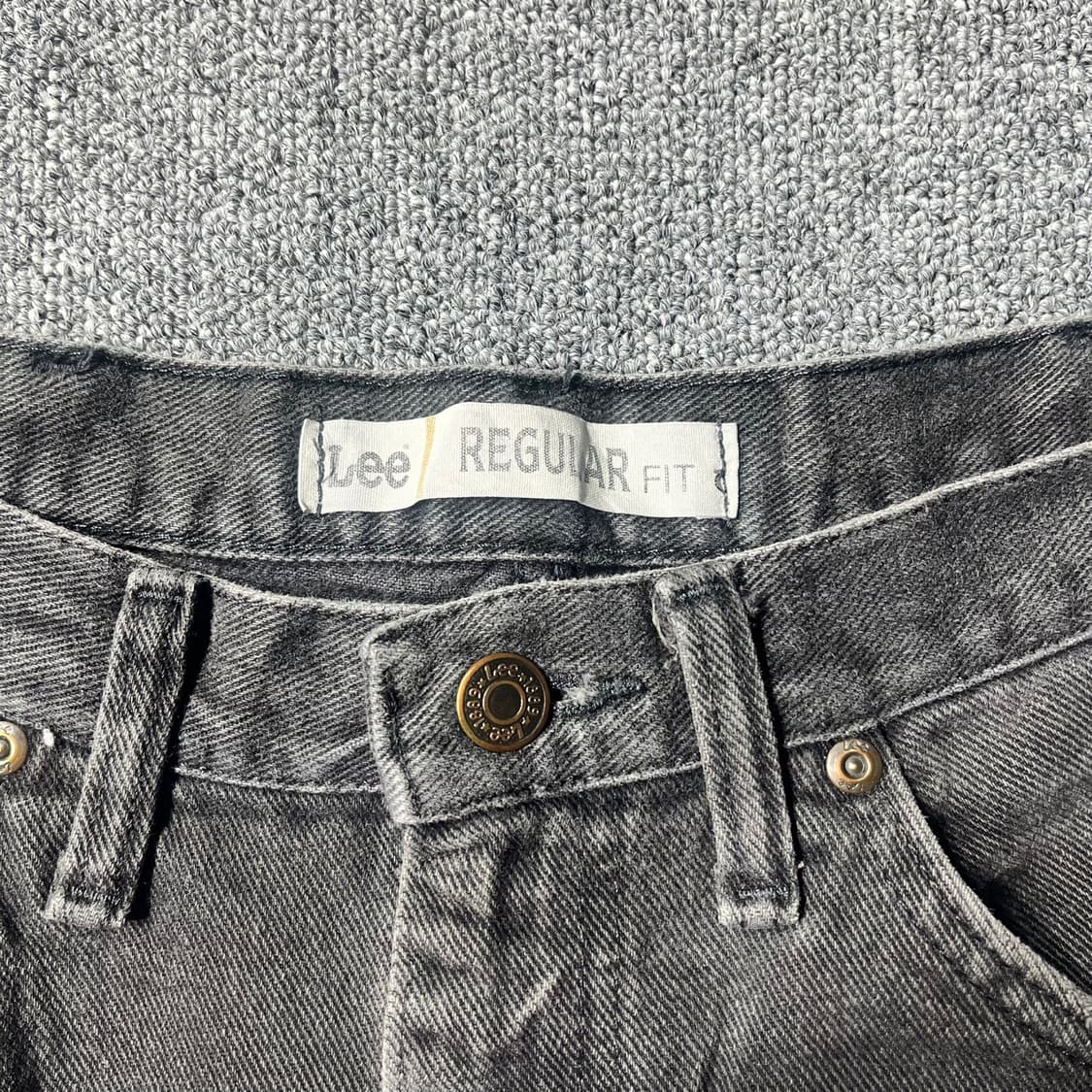 Lee 블랙 데님(33/old-7663) 상품이미지3