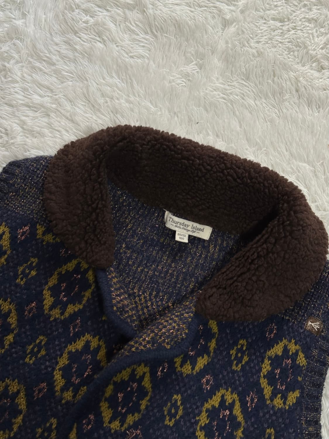 Thursday Island 니트 베스트 S 상품이미지2