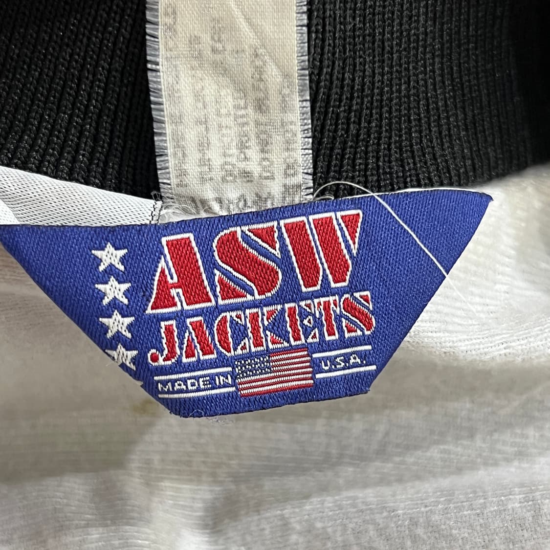 [M] USA MADE 빈티지 새틴 바시티자켓 15622 상품이미지5