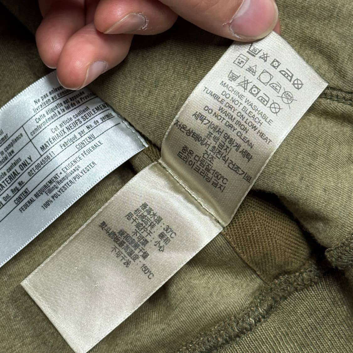 버버리 스티치 암패치 후드집업 XL 상품이미지9