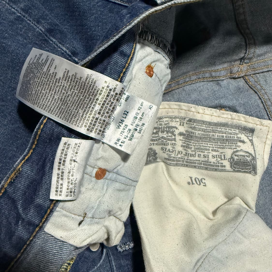 501 Original Fit Straight Leg Denim Jean 상품이미지10