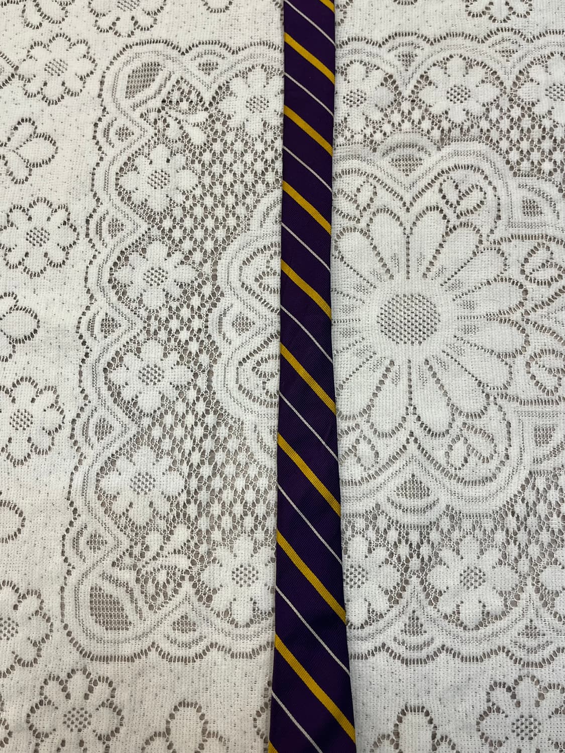 폴로 랄프로렌 스트라이프 넥타이 퍼플 #csz3132 상품이미지6