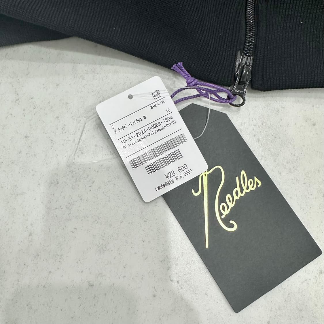 니들스 프릭스스토어 별주 폴리 트랙자켓 블랙 S 상품이미지2