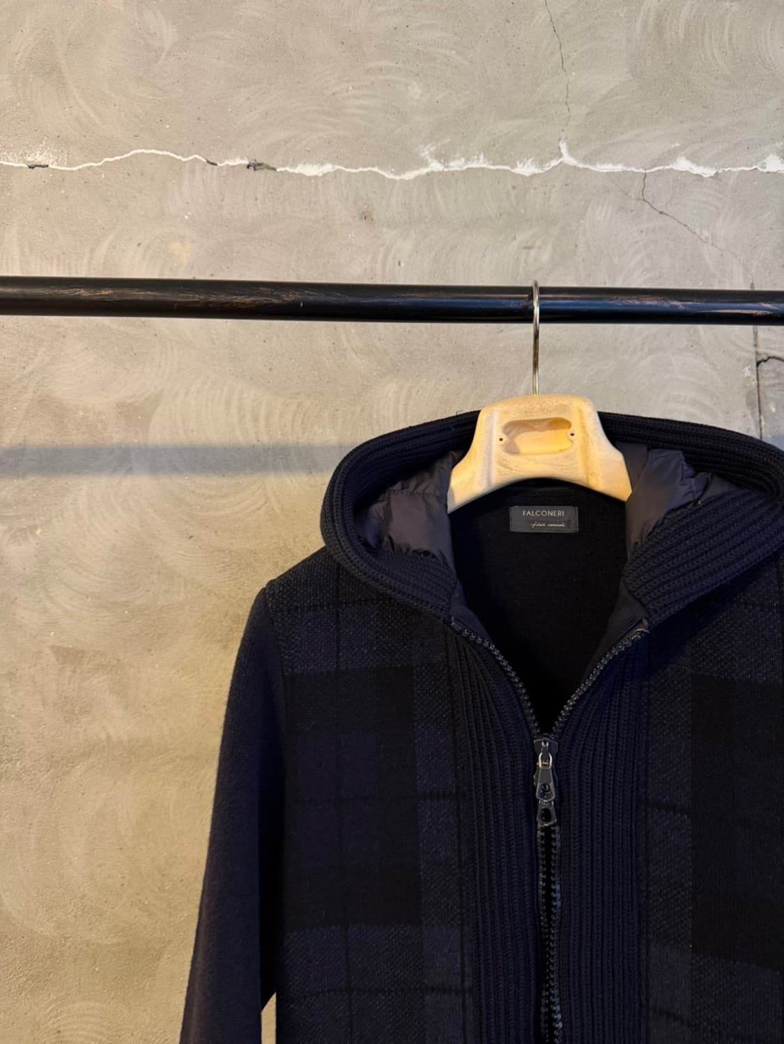 FALCONERI 팔코네리 후드 니트 자켓 100 상품이미지2