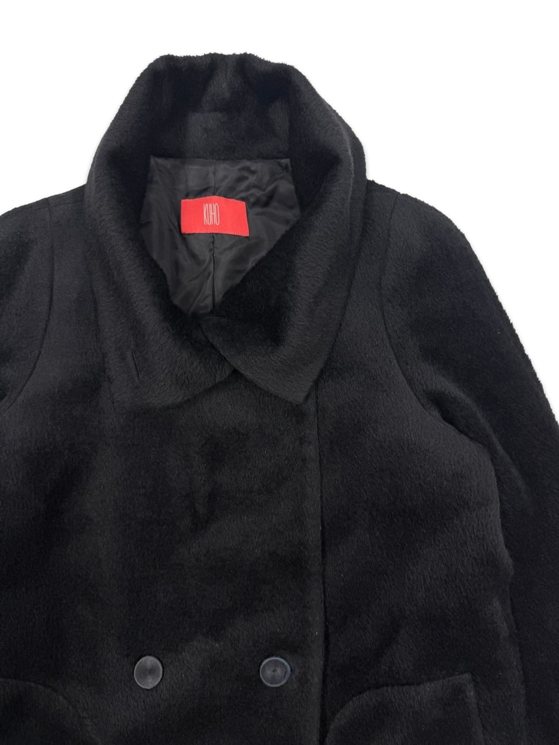 빈티지 KUHO 카라 더블 코트 상품이미지2