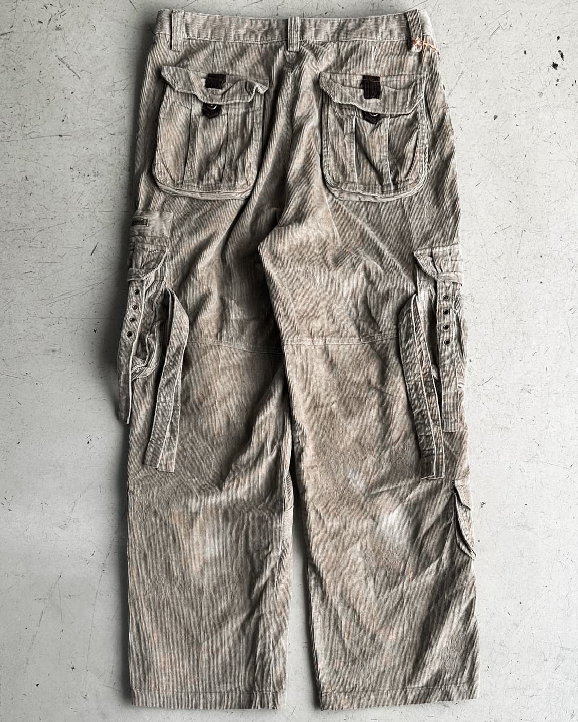 체인지 2000‘s 데드스탁 Y2K 코듀로이 카고 팬츠 상품이미지6