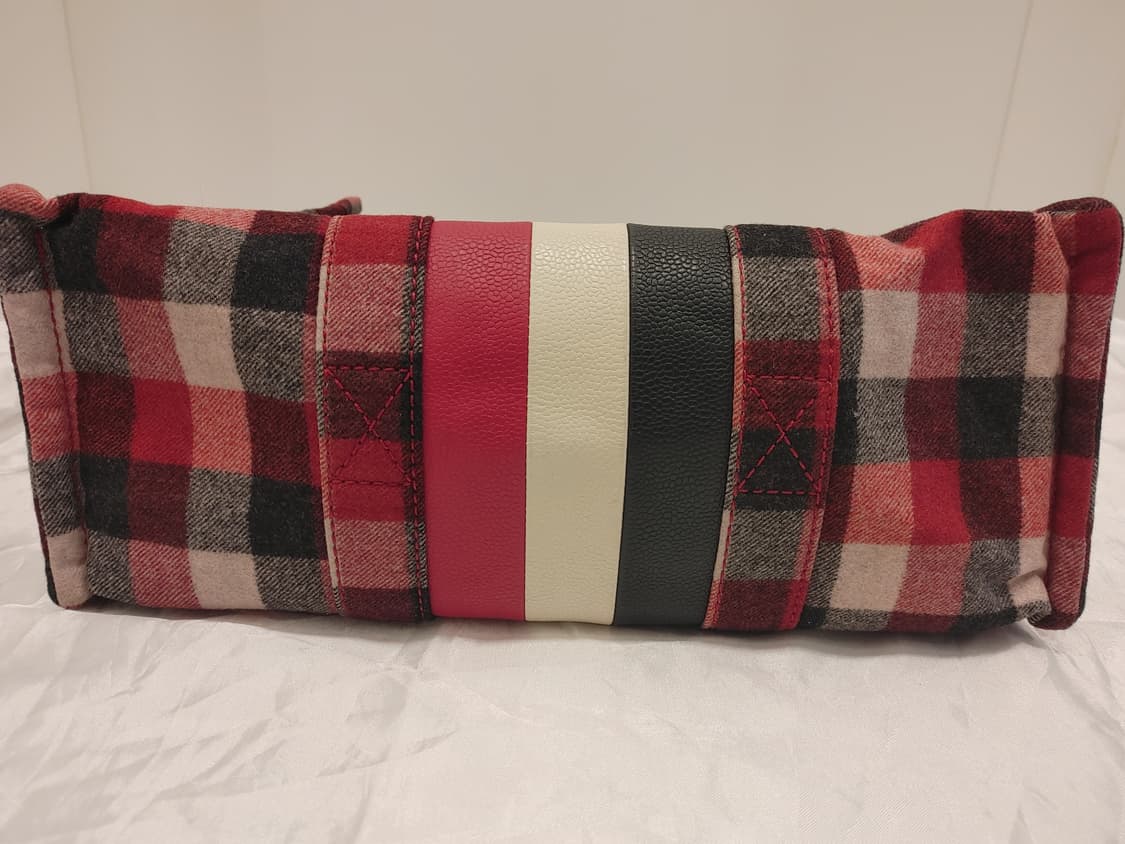 브룩스브라더스 X 톰브라운 체크 울 토트백 상품이미지6