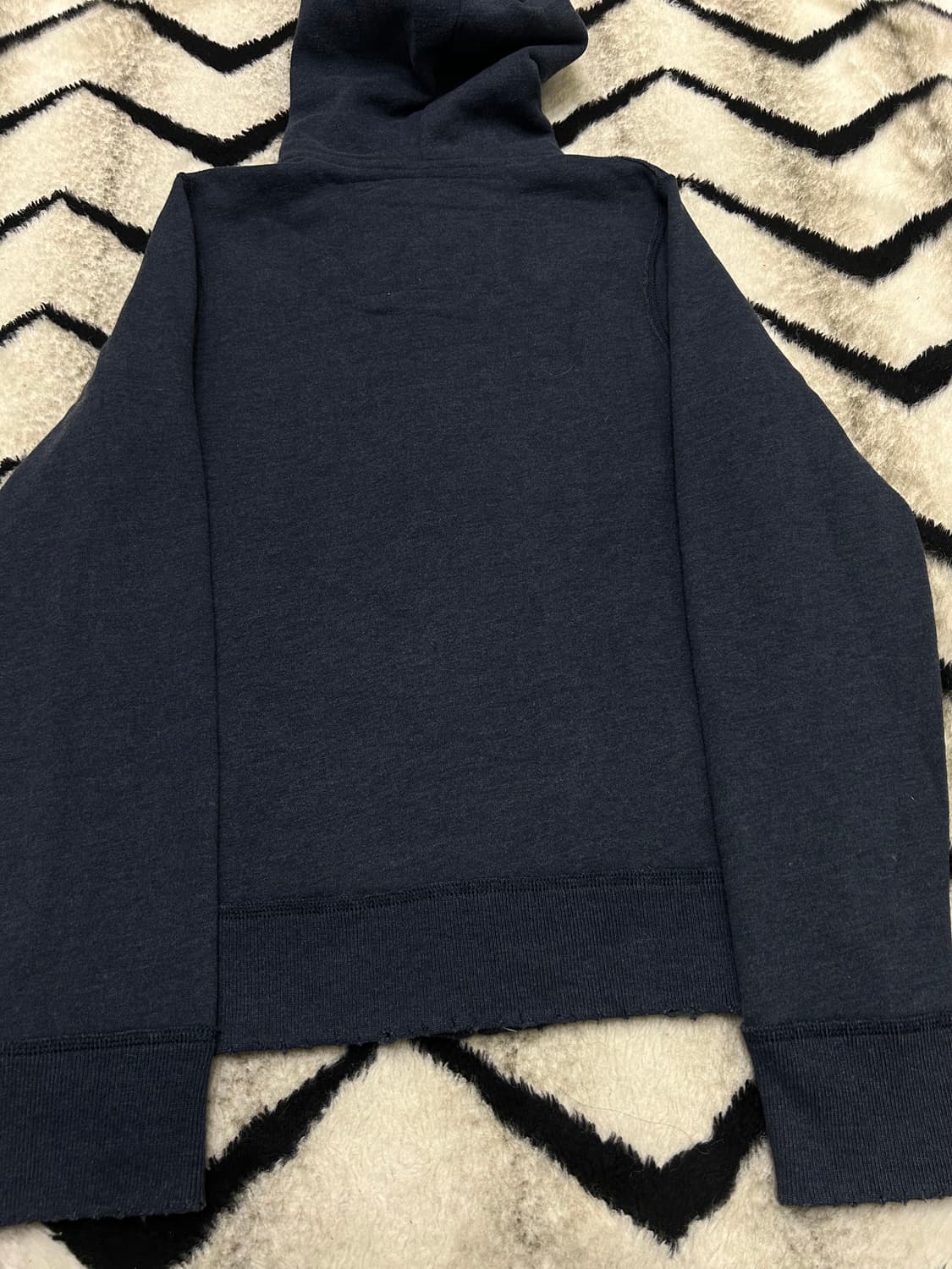 [M]아베크롬비 그런지 후드집업/네이비/기모 상품이미지4