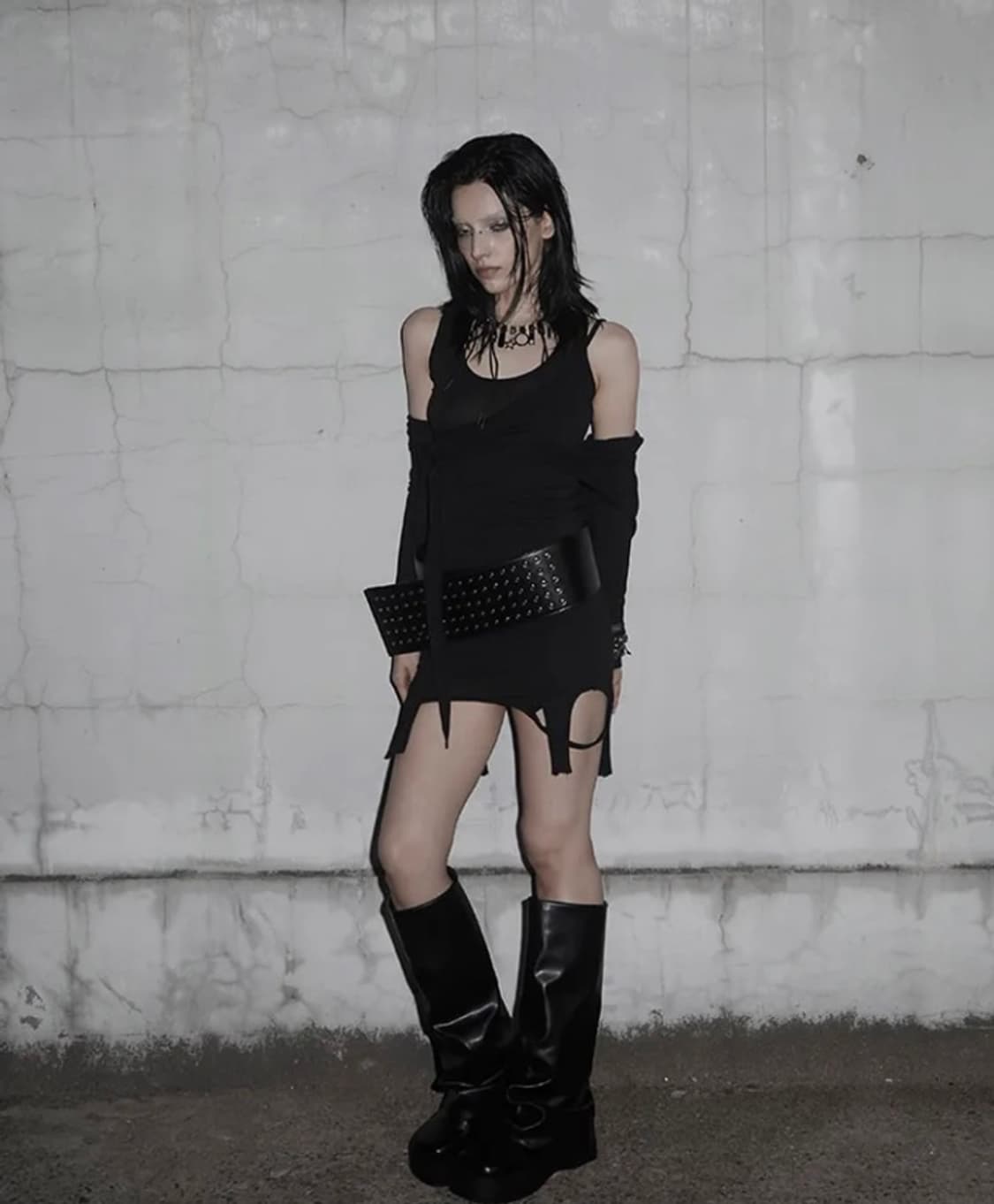 SAUCY cut-out dress set 상품이미지1