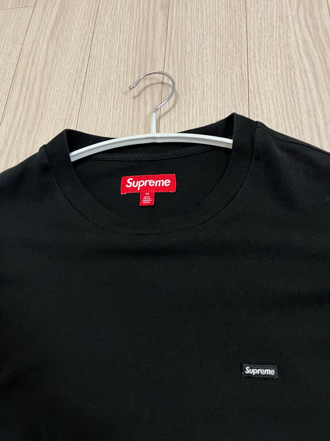 슈프림 스몰 박스 티셔츠 블랙 M 상품이미지3