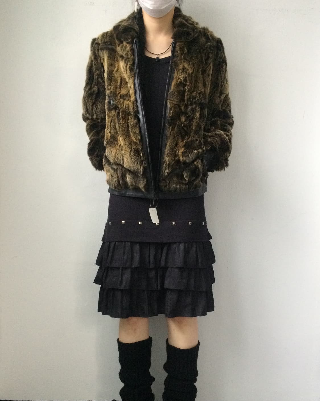 Rabbit fur jacket 상품이미지8
