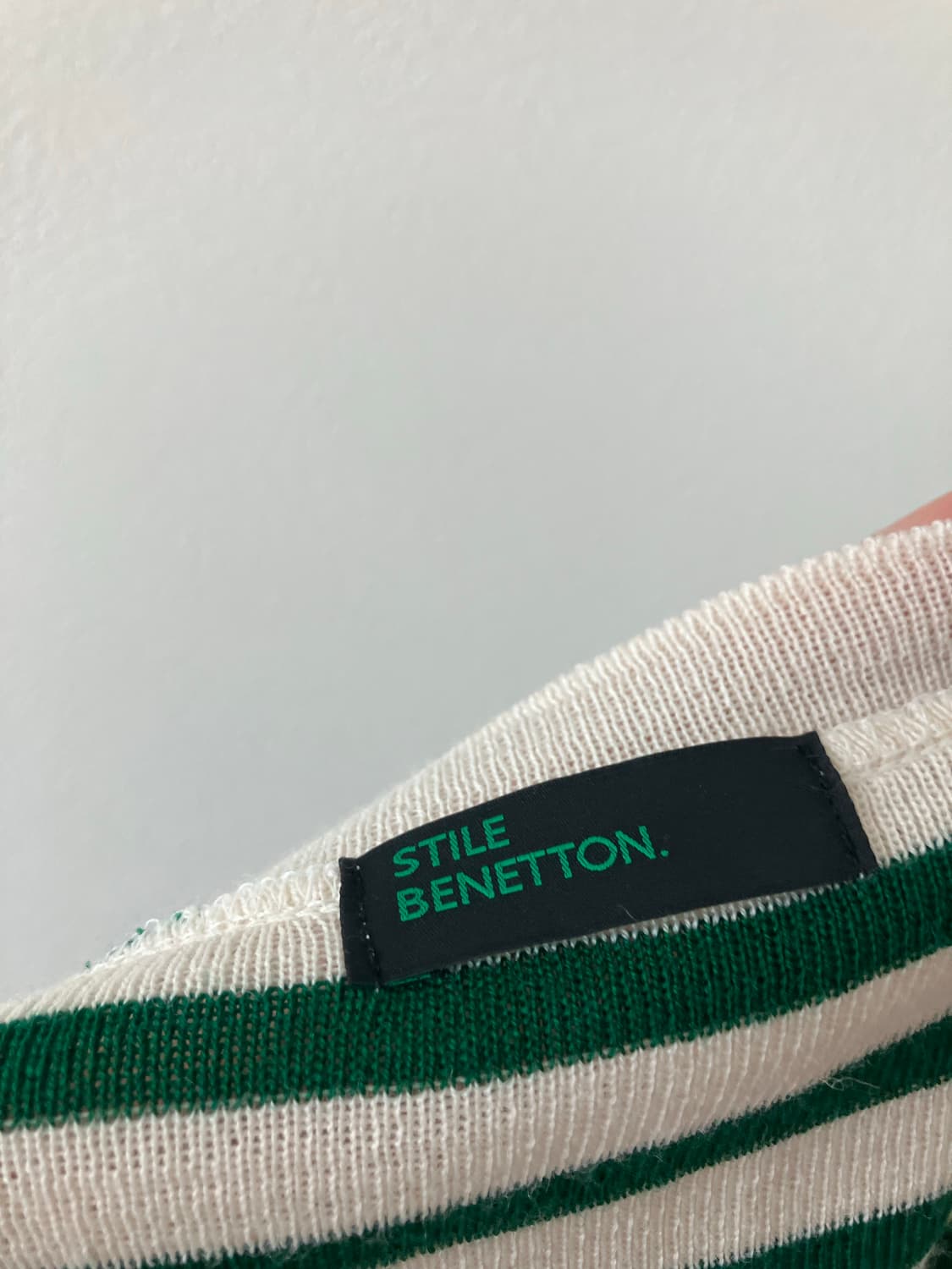 베네통 스트라이프 울혼방 가디건 봄가디건 상품이미지7