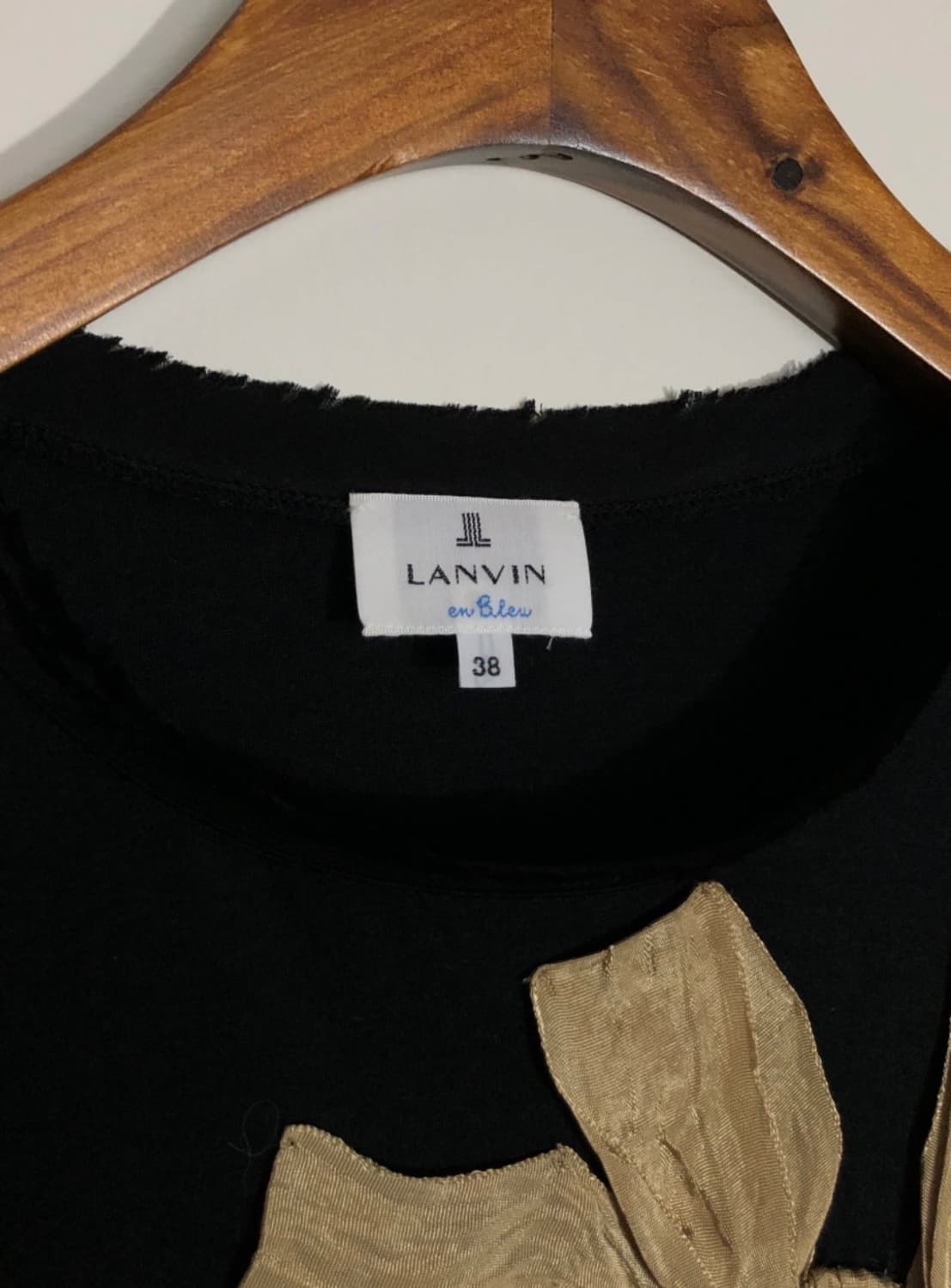 Lanvin 랑방 리본 포인트 그런지 반팔 티셔츠 탑 상품이미지4