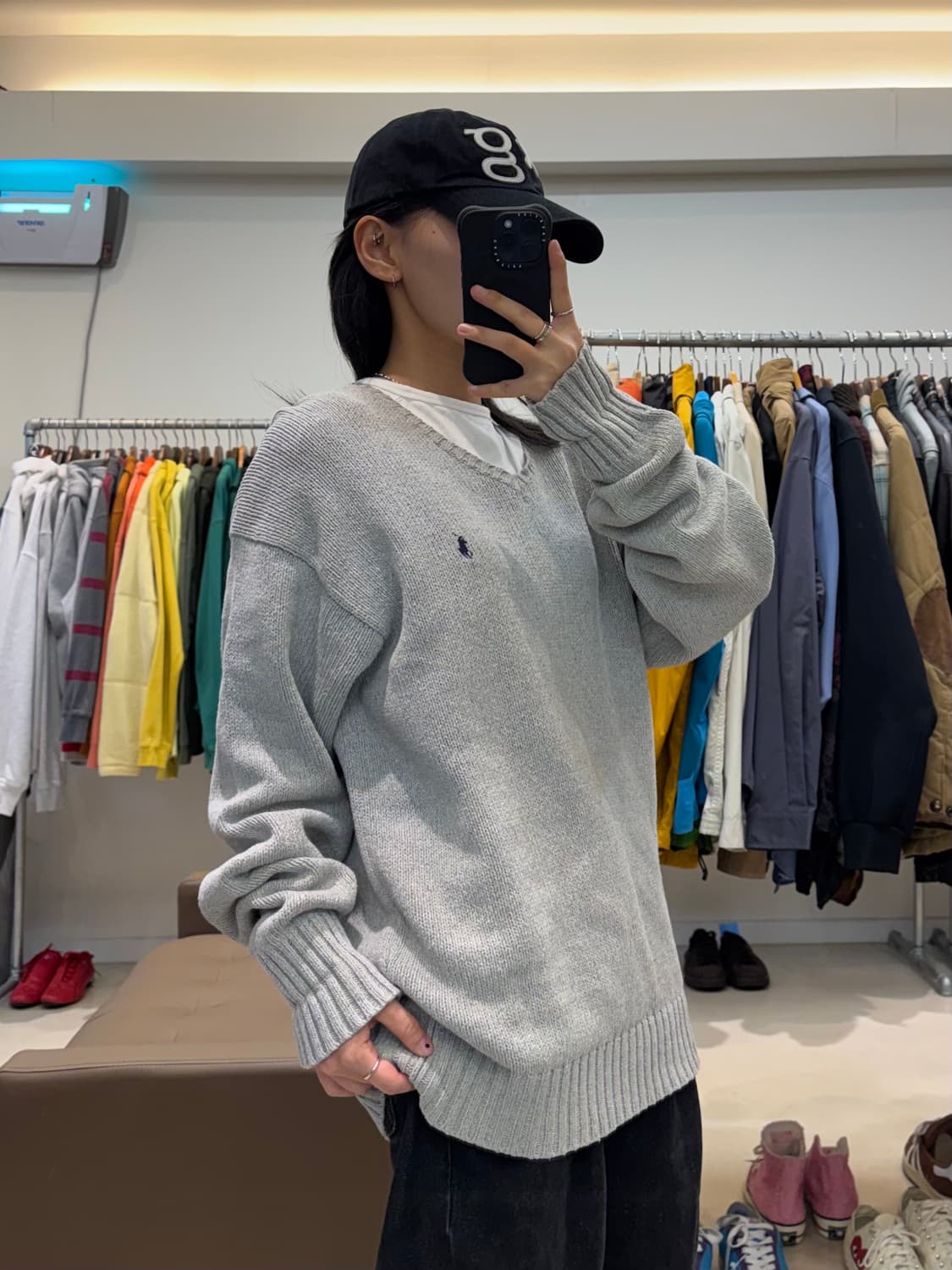 폴로 랄프로렌 브이넥 니트 상품이미지6