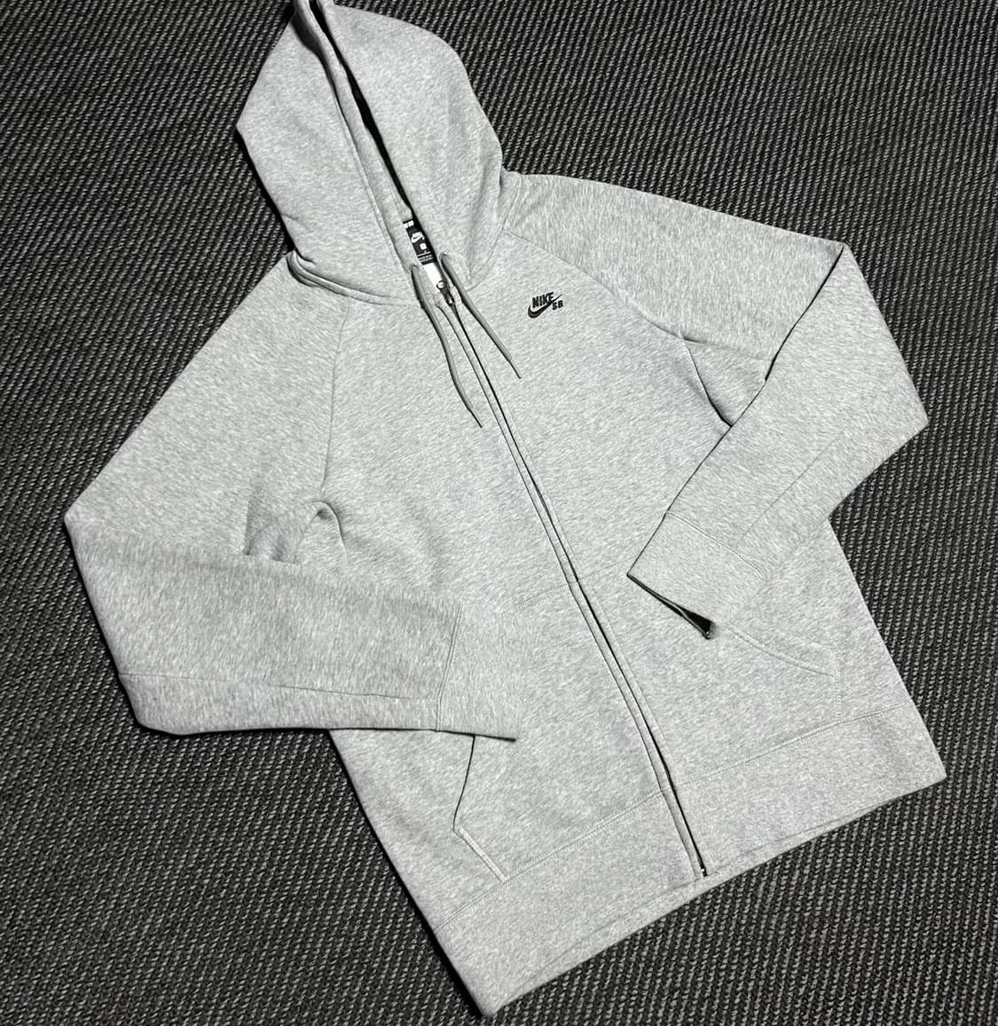[S] Nike 나이키 SB 기모 그레이 후드집업 자켓 상품이미지2