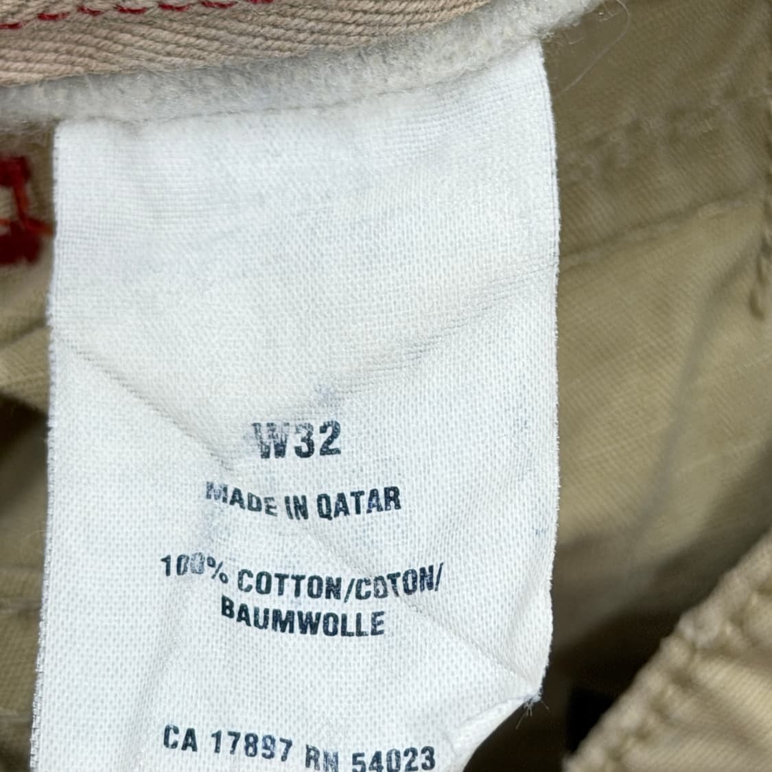 GAP 갭 카키스 루즈핏 카고 포켓 반바지 베이지 32 상품이미지5