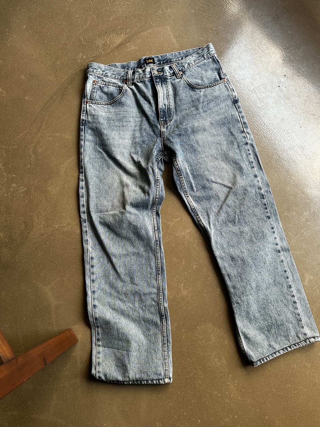 Lee 연청 데님 팬츠 36 상품이미지3