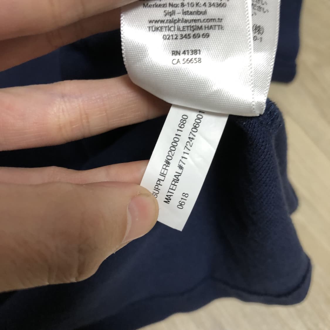 (2XB TALL) 폴로 랄프로렌 POLO 10 바시티 패치 럭비티 상품이미지7