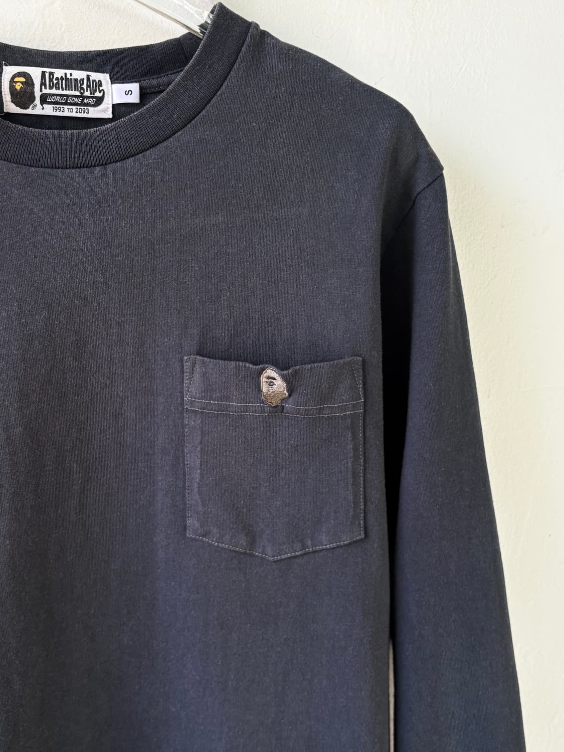 베이프 스몰 로고 롱슬리브 상품이미지5