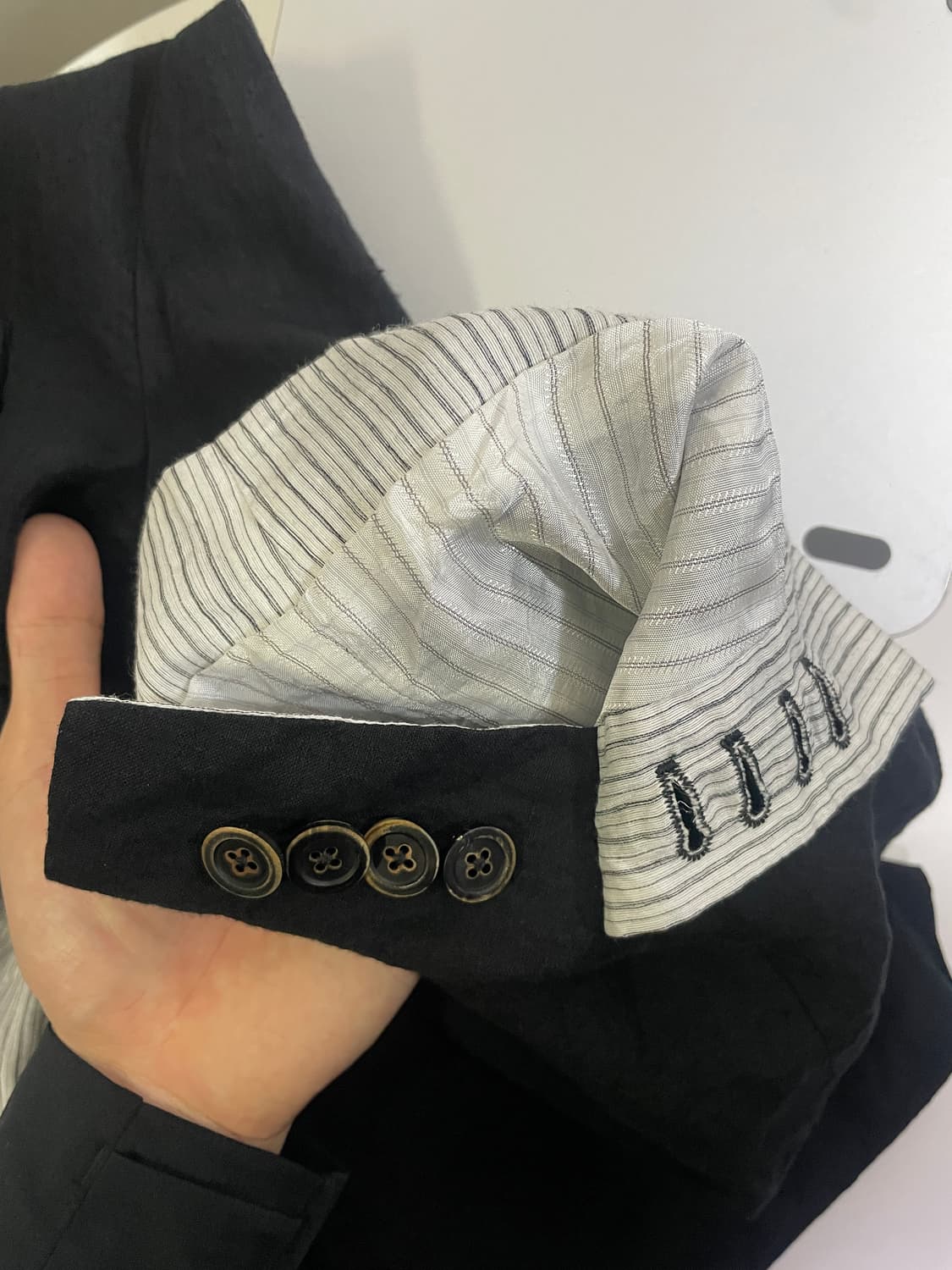 폼 덱스프레시옹 3버튼 자켓 상품이미지5