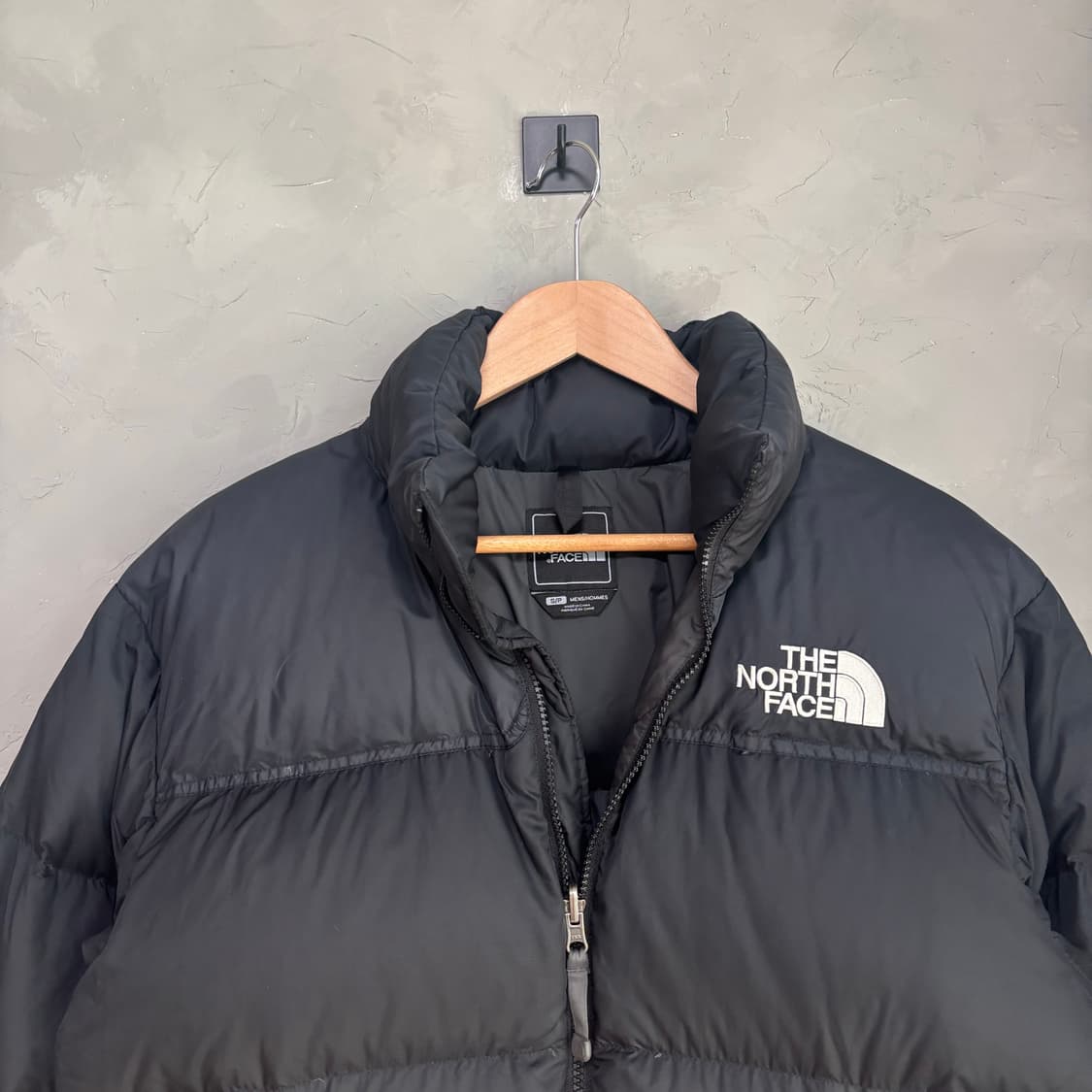 노스페이스 700 눕시 구스다운 패딩 무광 블랙 상품이미지2