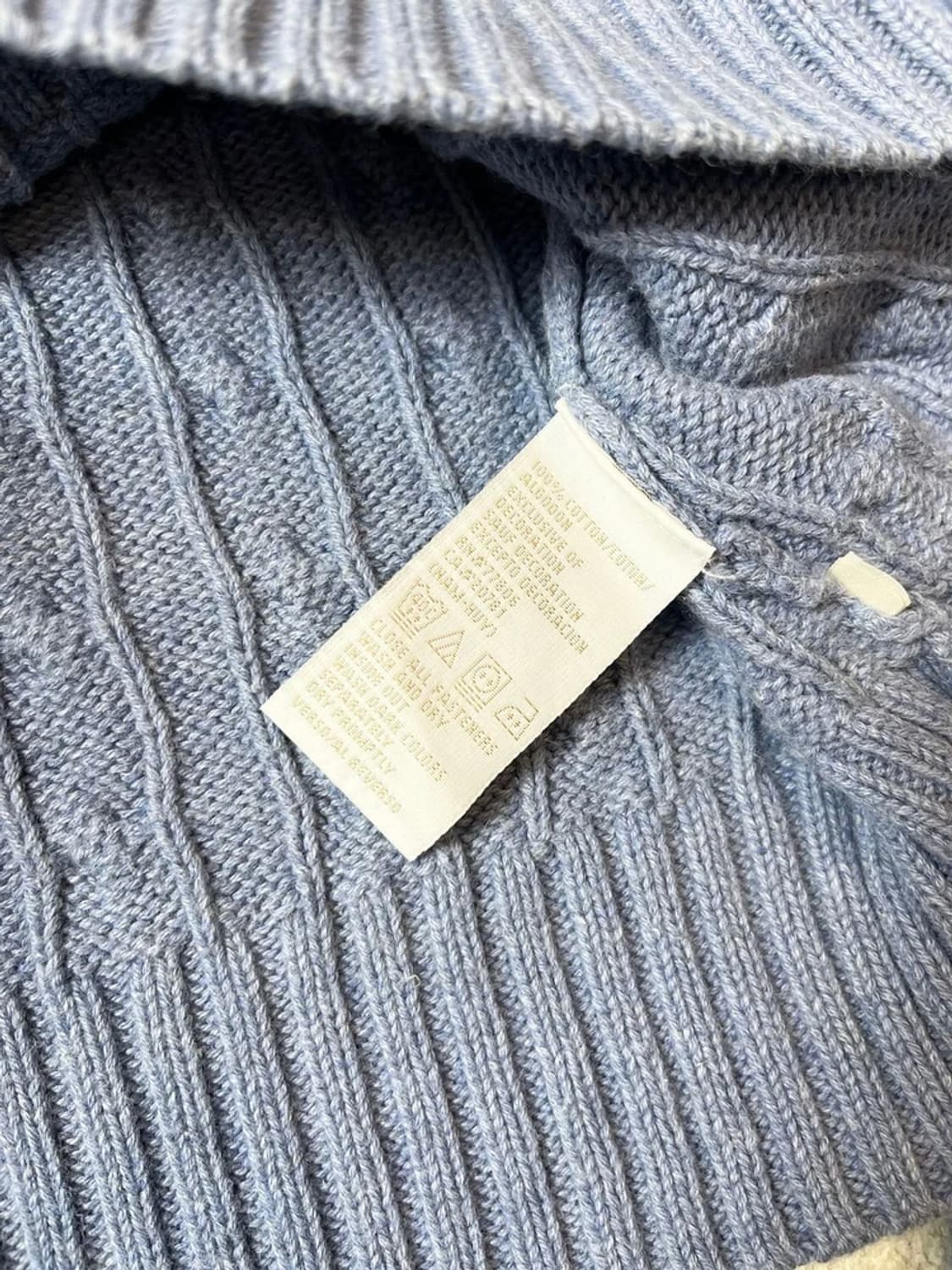 타미힐피거 00's 꽈배기 코튼 후드 집업 PN7096 상품이미지7