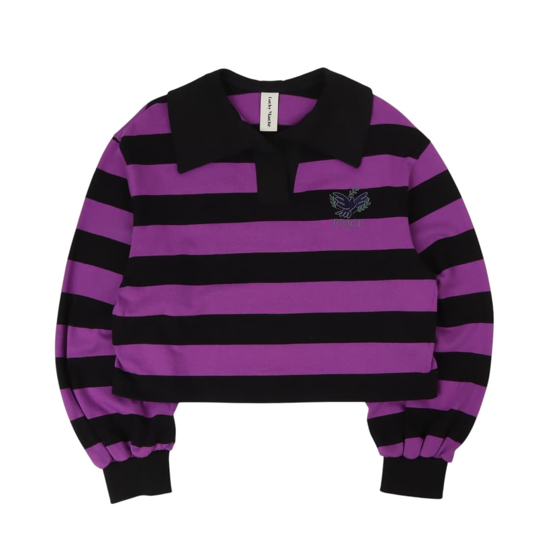 Lucky marche 22fw 스트라이프 스웻셔츠 상품이미지1