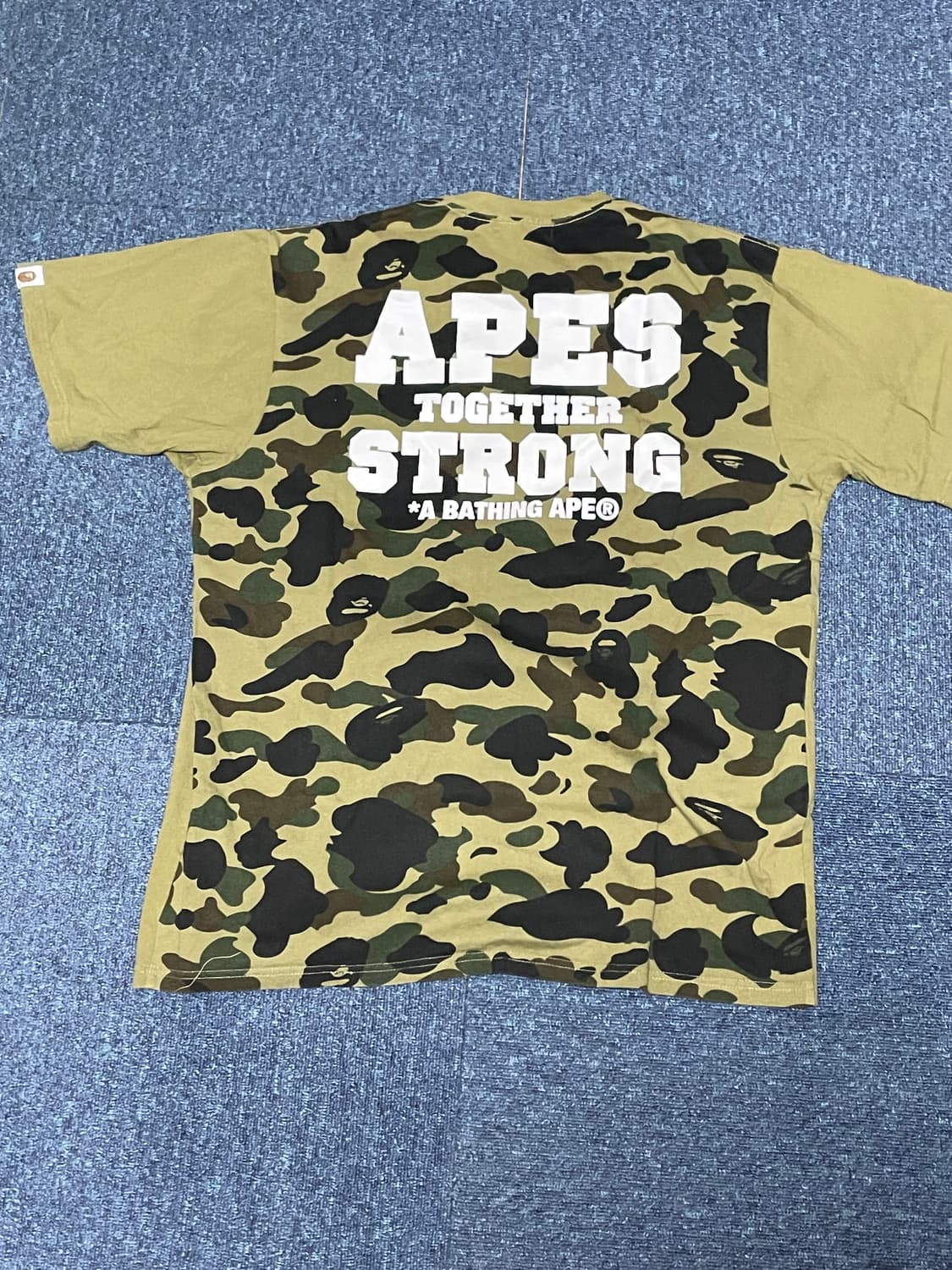 베이프 카모 티셔츠 상품이미지1