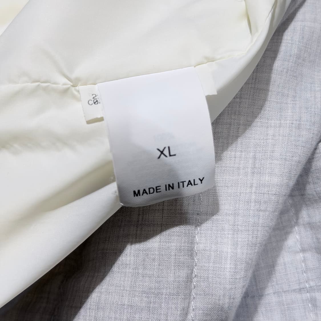 (A+/XL) / 브루넬로 쿠치넬리 린넨 울 그레이 다운 베스트 상품이미지6