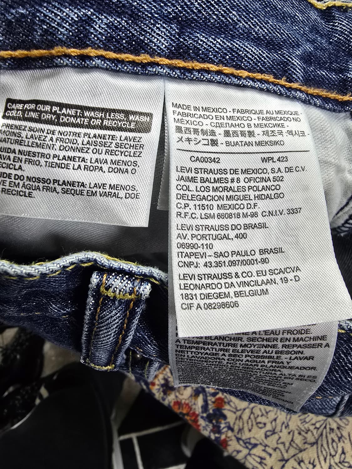 리바이스 517청바지 남성 데님팬츠  상품이미지4