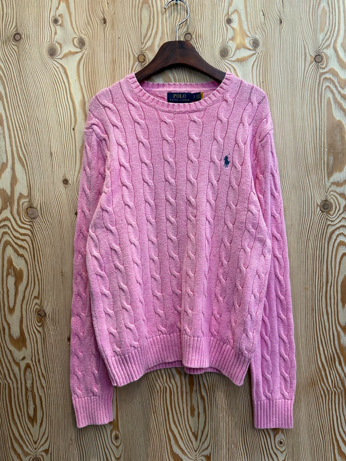 폴로 랄프로렌 꽈배기 니트 상품이미지1