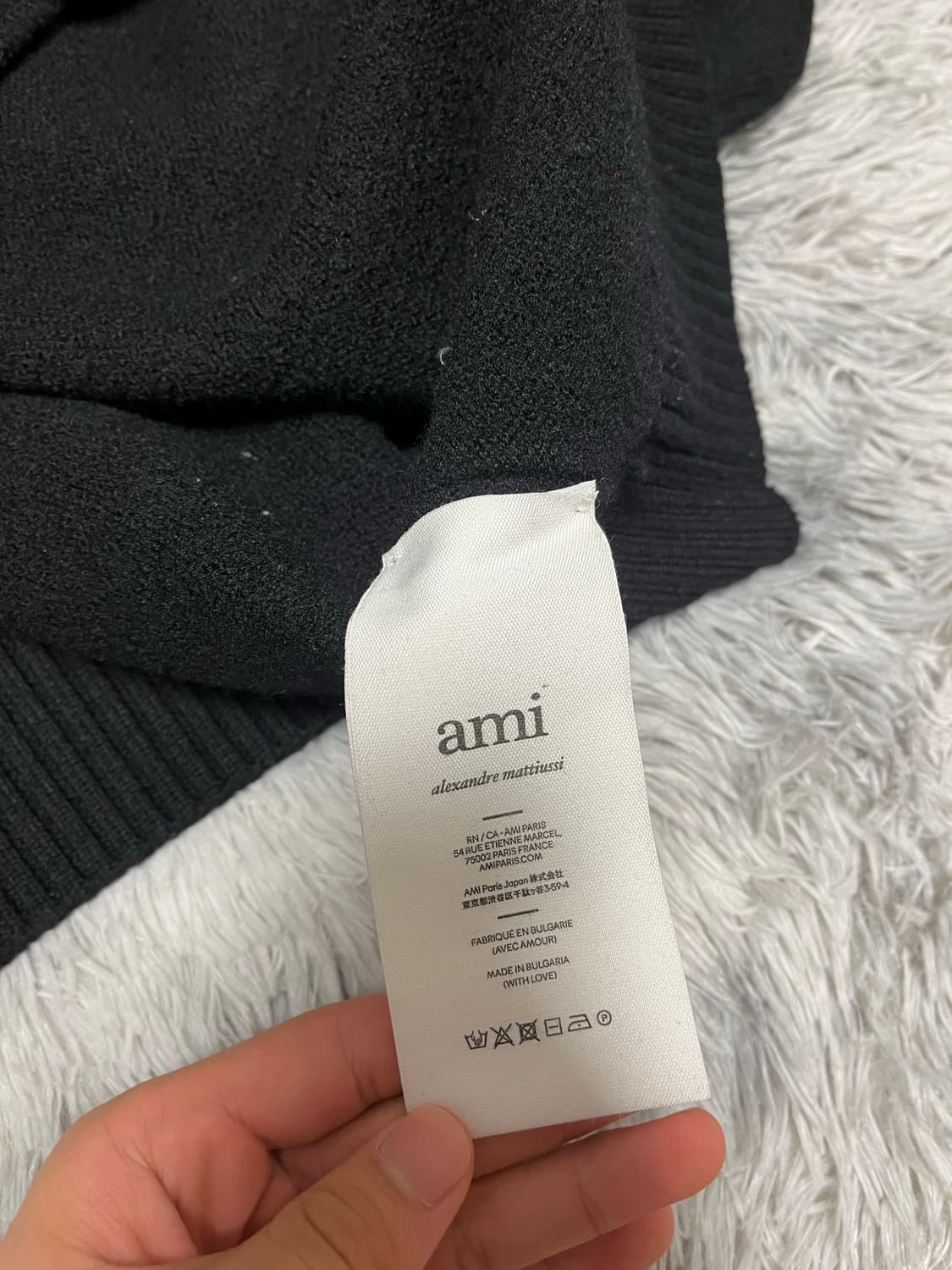 아미 인타르시아 가디건 상품이미지7