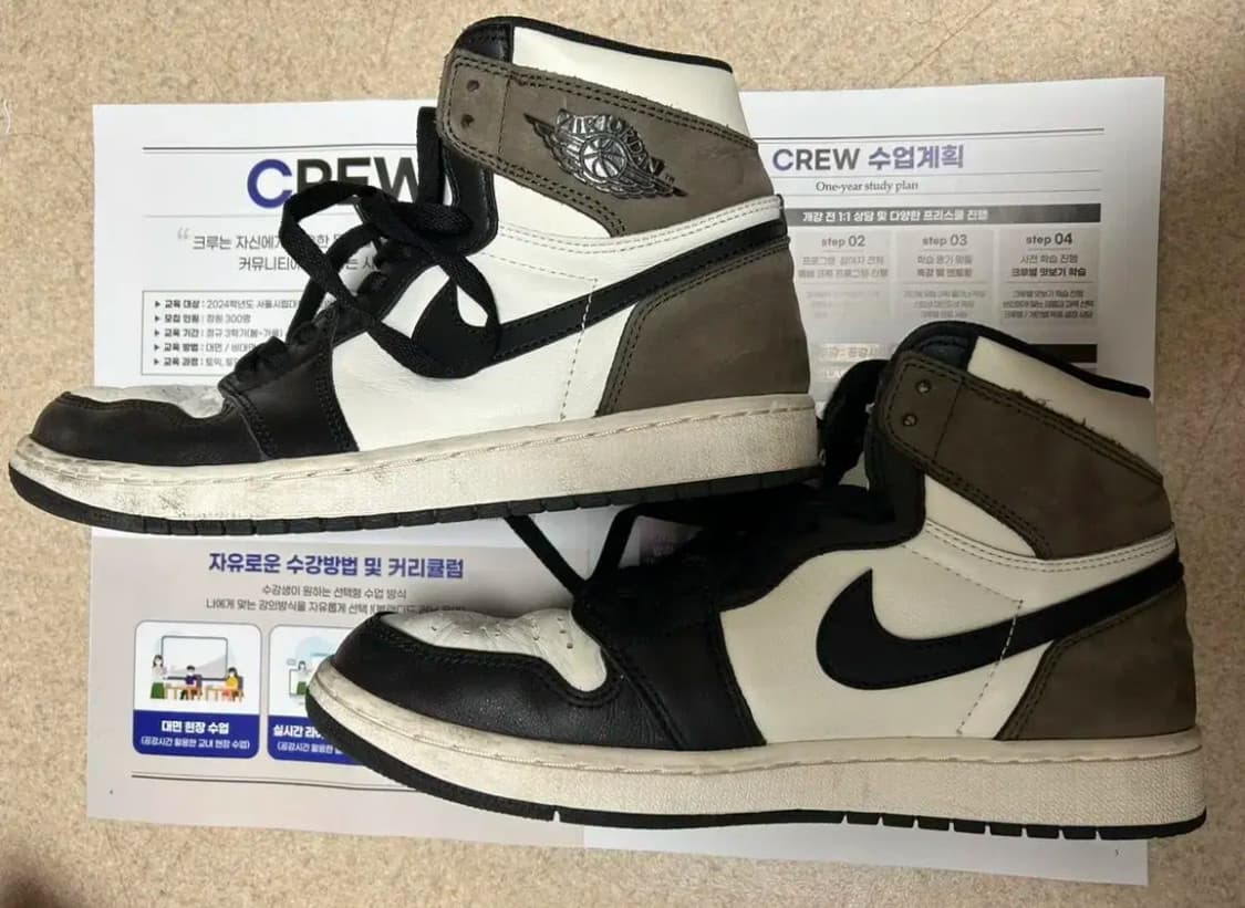 나이키 조던1 다크모카 270 상품이미지6