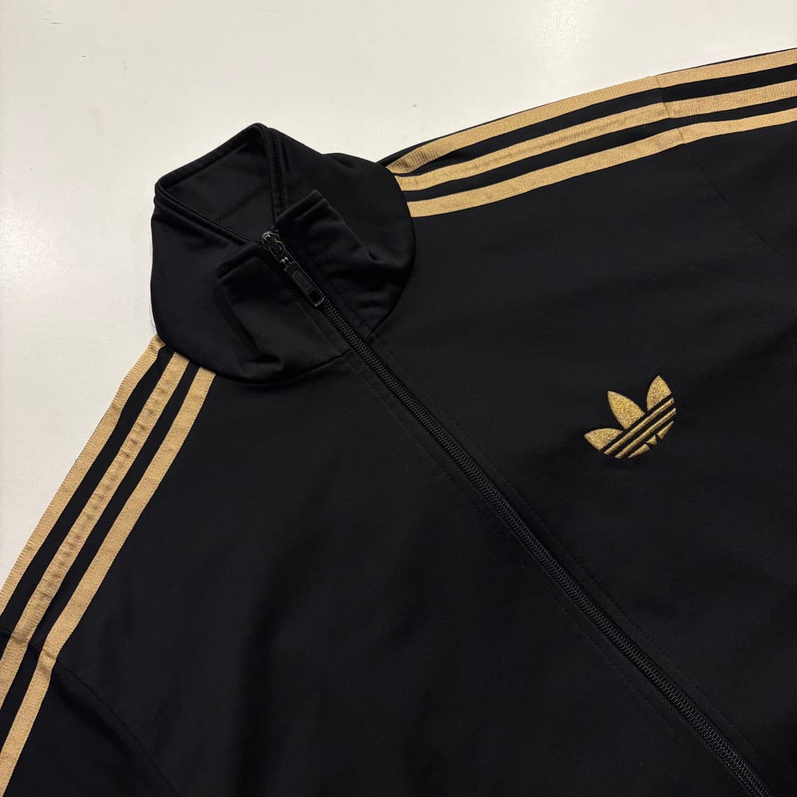 [95] 아디다스 파이어버드 삼선 트랙탑 져지 블랙/골드 C249 상품이미지3