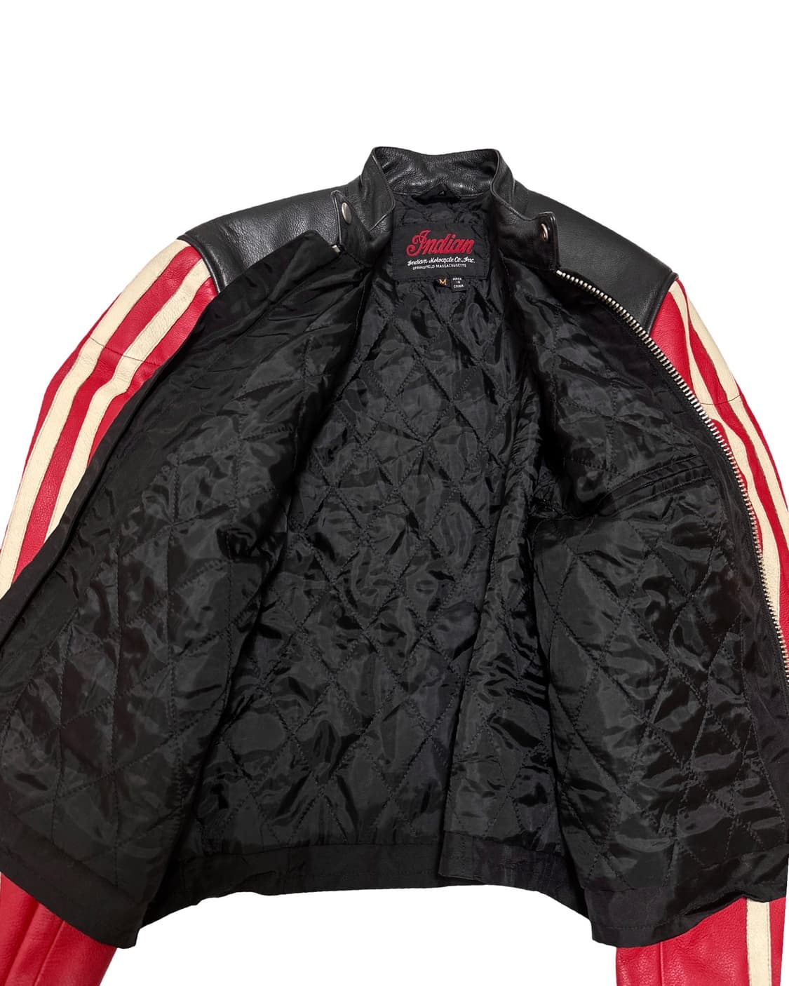 인디언 모터사이클 레더 레이싱 자켓 상품이미지5