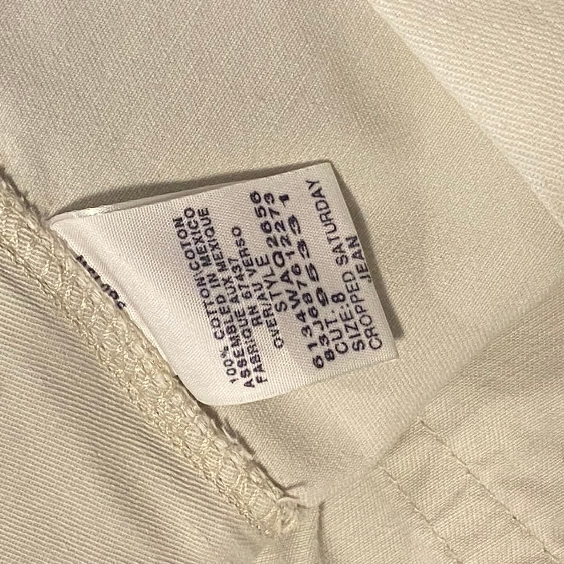 90s 미국 빈티지 폴로랄프로렌 폴로진 면바지 상품이미지8