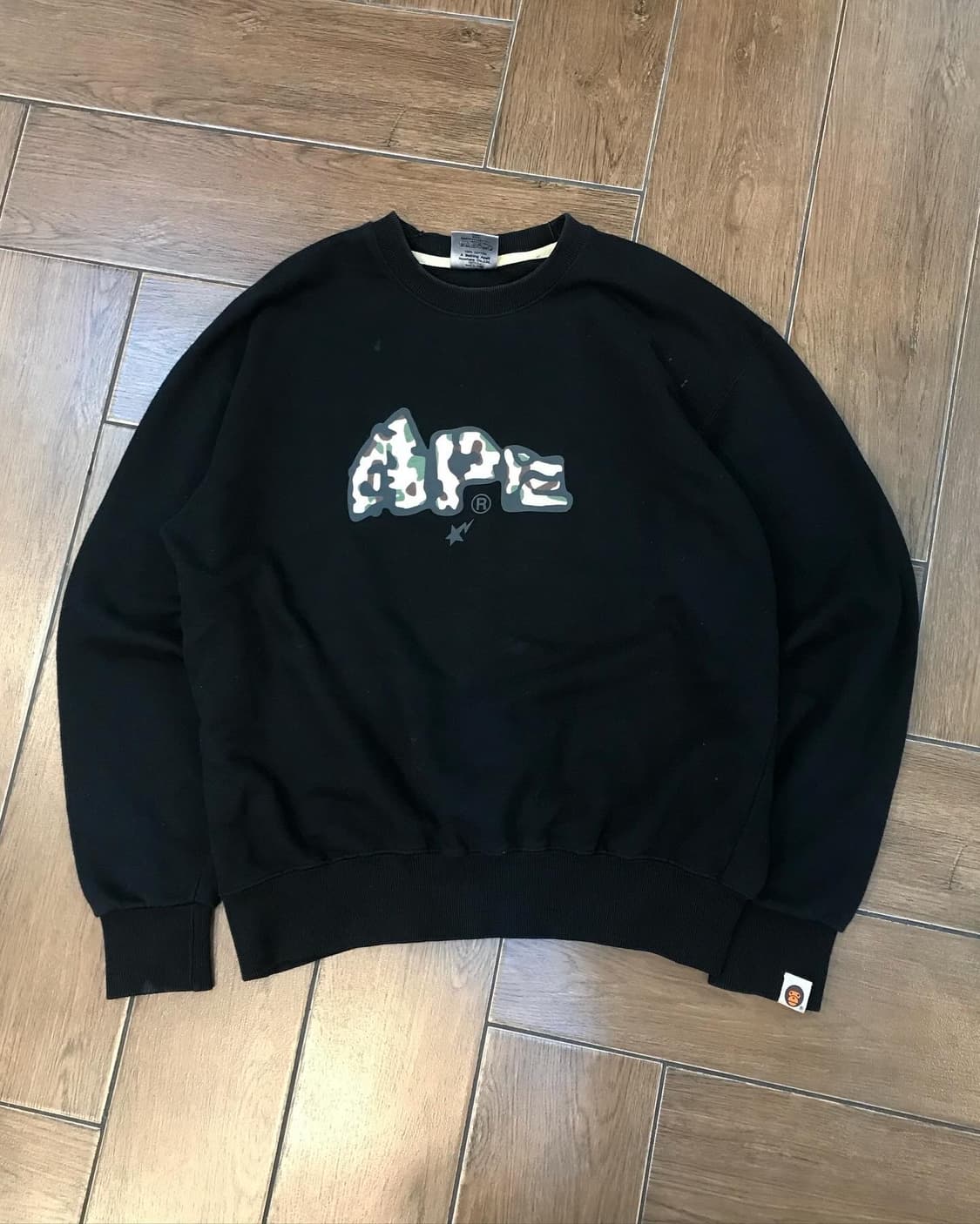 Bape Camouflage Logo Sweatshirts 상품이미지5
