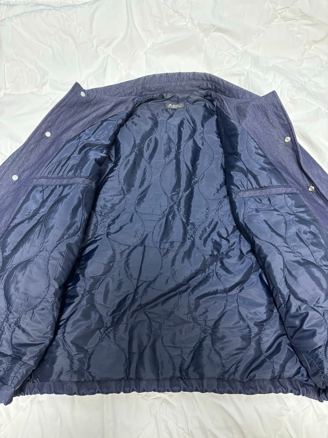 [L] 아페쎄 데님 점퍼 상품이미지2