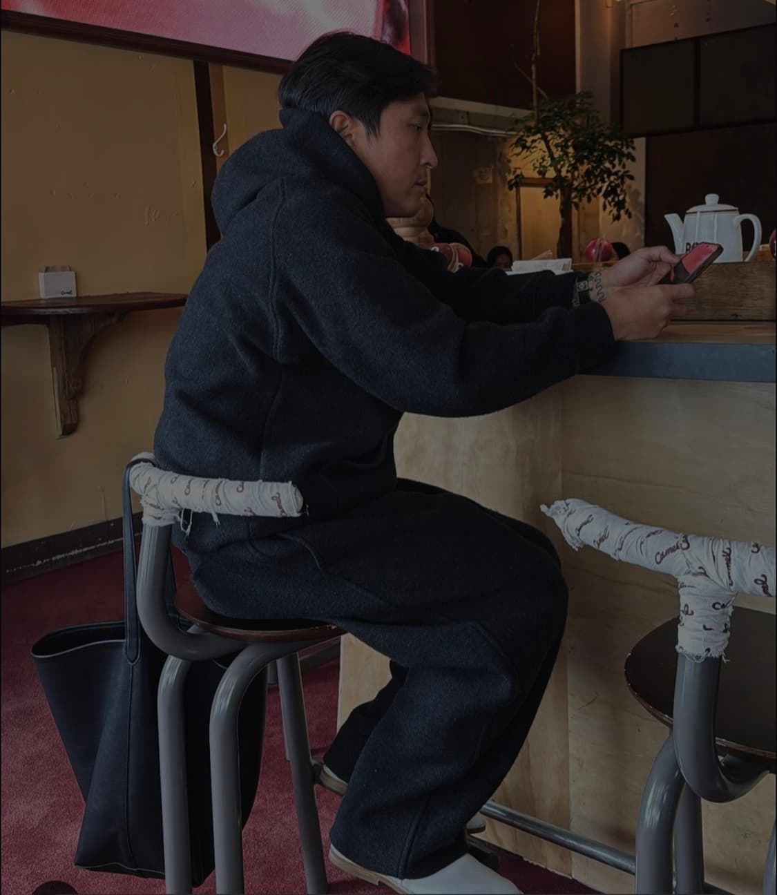 [새상품] 25AW Comoli 코모리 울 펠트 팬츠 상품이미지2