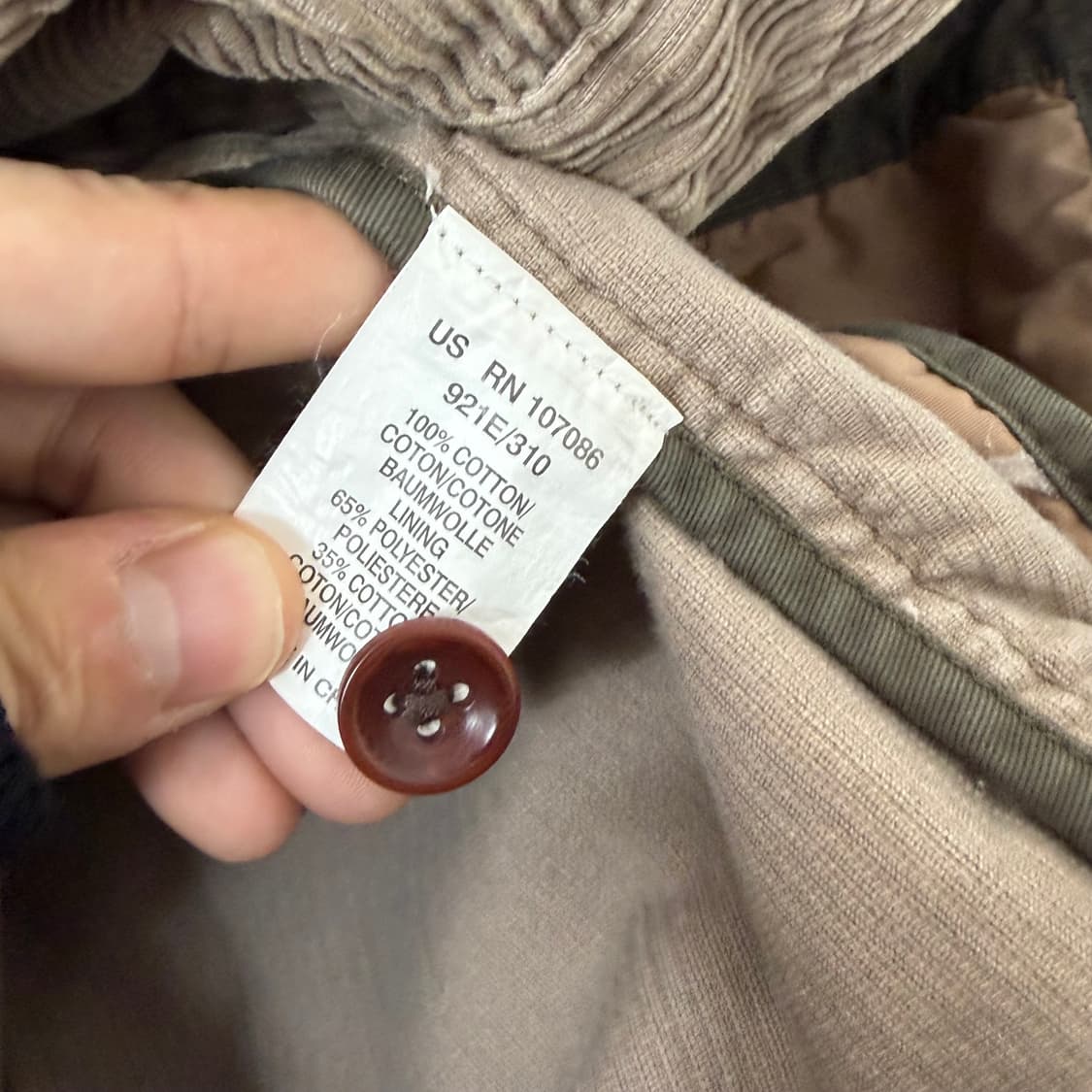 폴스미스 코듀로이 하이넥 자켓 상품이미지8