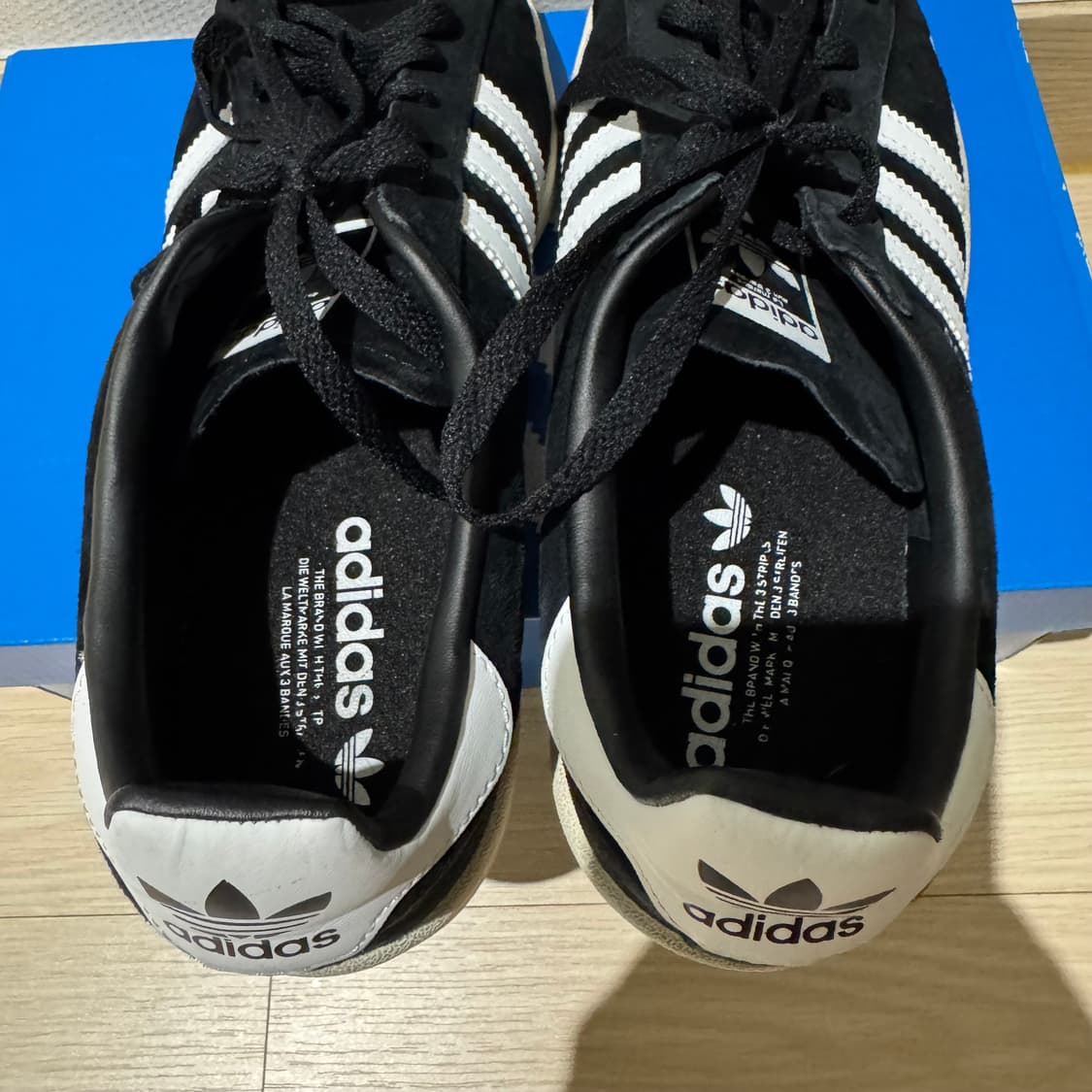 아디다스 캠퍼스 검흰 280 상품이미지5