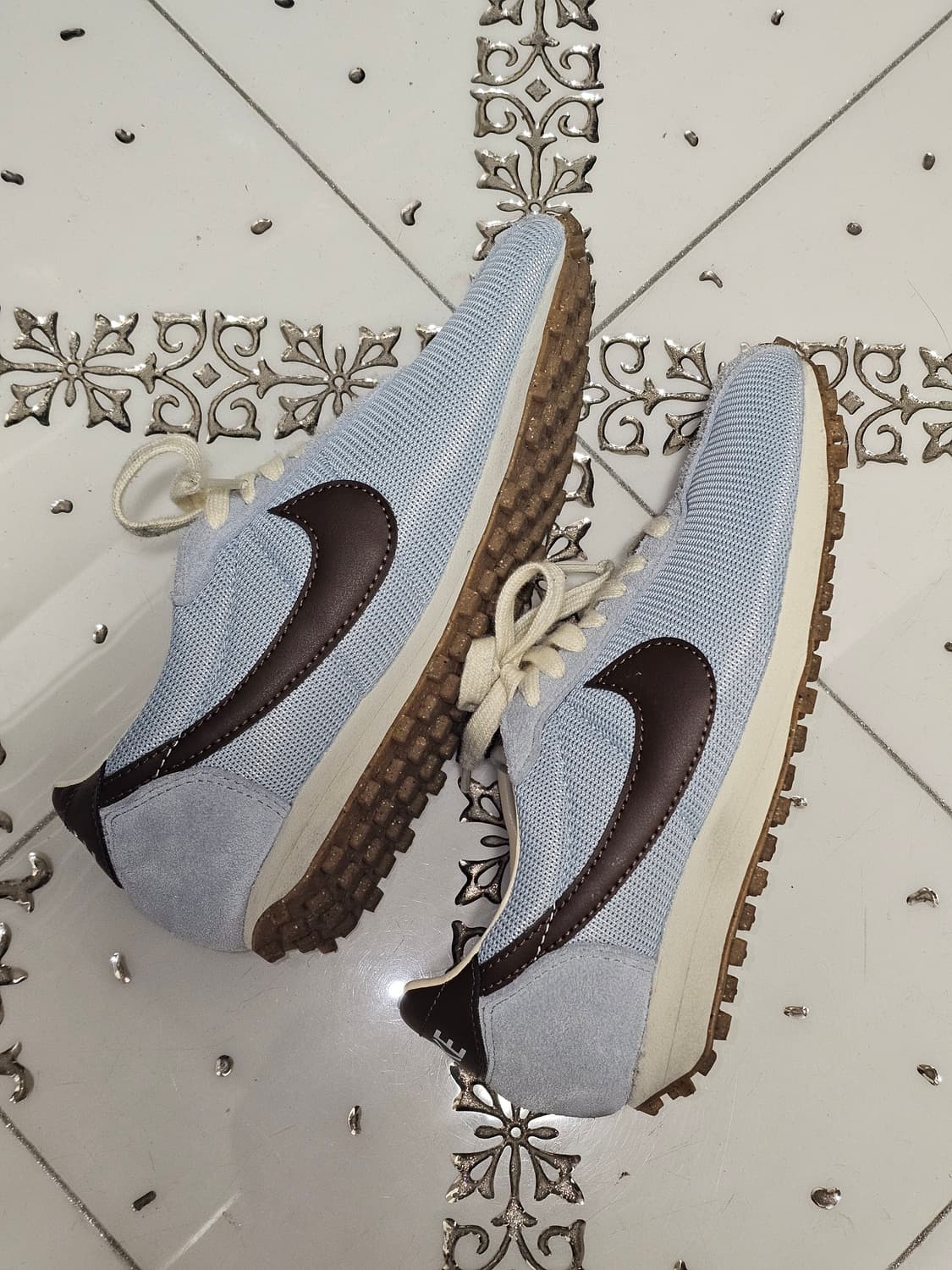 나이키 245 D-1000 W 라이트 아머리 블루 코코넛밀크 상품이미지4