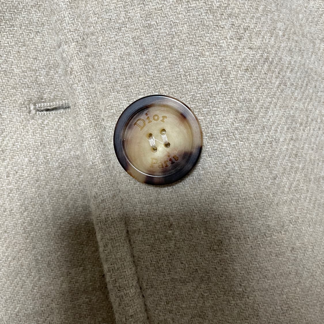  디올 울X알파카X실크 코트 38사이즈 상품이미지2