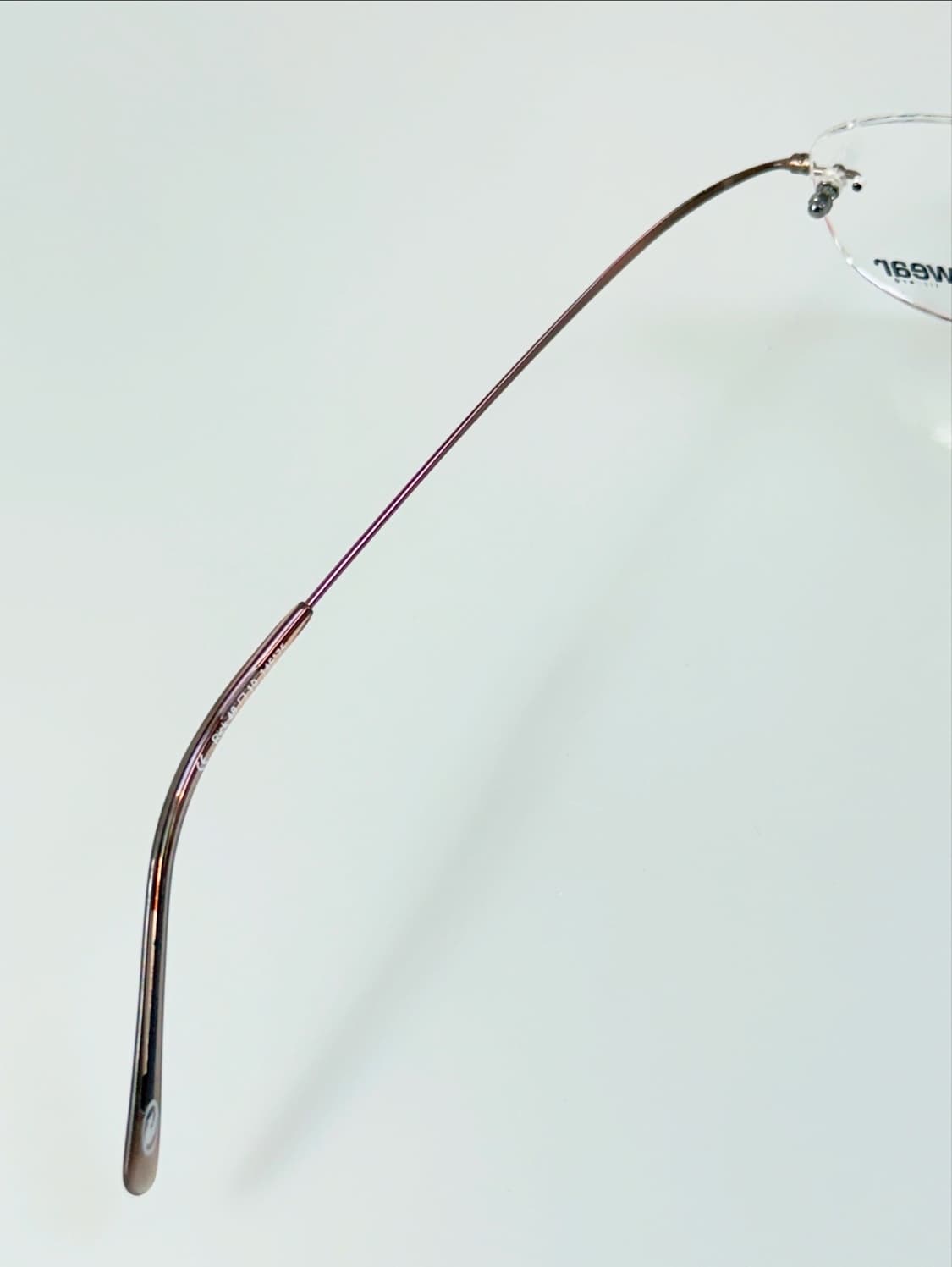 90s LIZZARD 무테 스퀘어 프레임 빈티지 안경 상품이미지7