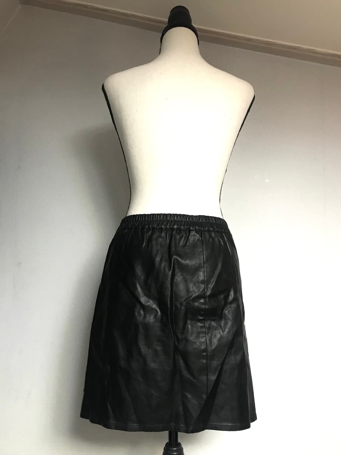 Leather Lace-up Skirt 상품이미지3