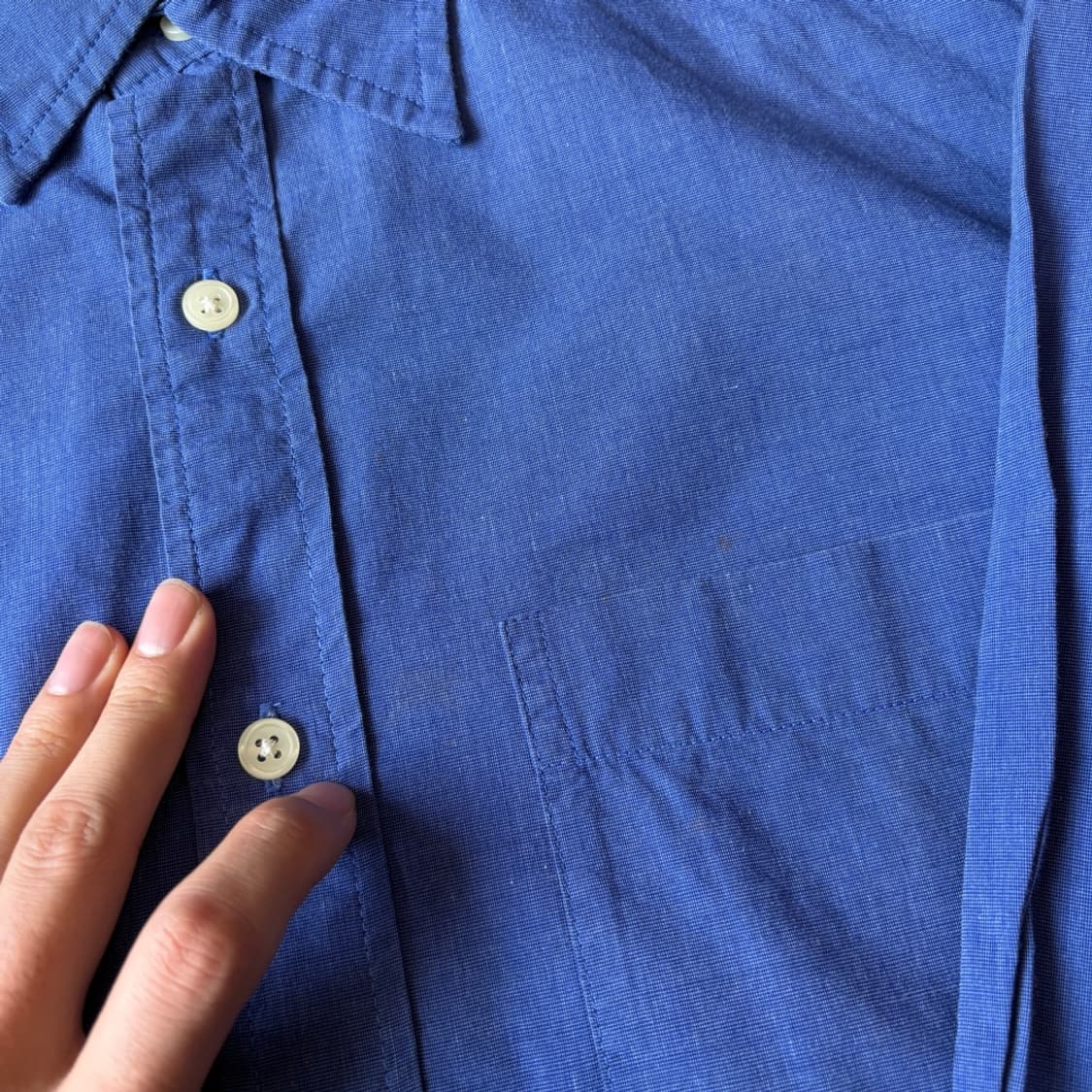 갭 딥 블루 긴팔 셔츠 상품이미지6