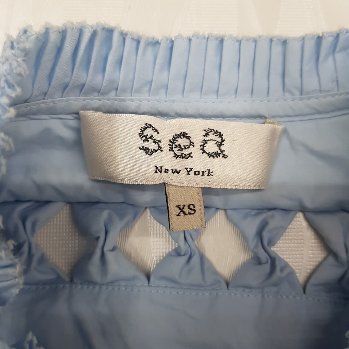 Sea New York 코튼 크로셰 디테일 블라우스 XS사이즈 상품이미지9