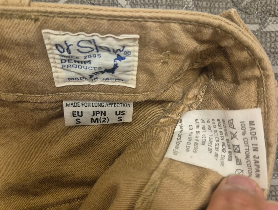 오어슬로우 퍼티그 레귤러/M(2) Orslow 상품이미지3